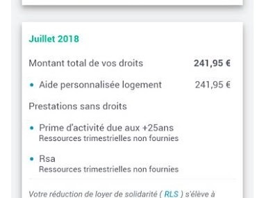 Caf - Mon Compte