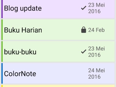ColorNote Bloco de Notas List