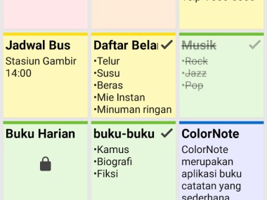 ColorNote Bloco de Notas List