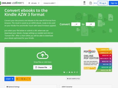 Online ebook converter Online ebook converter