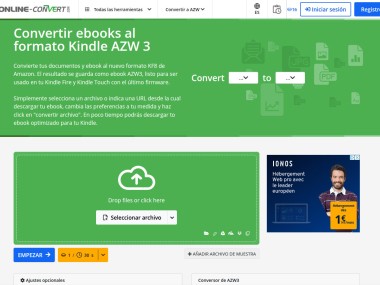 Conversor online a ebook