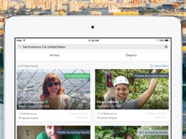 Couchsurfing Travel App