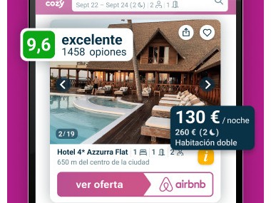 Cozycozy: Dónde Quedarte