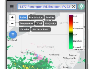 Dark Sky Tech Weather App
