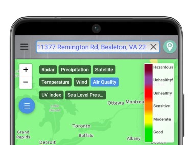Dark Sky Tech Weather App