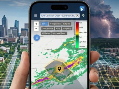 Dark Sky Tech Weather App
