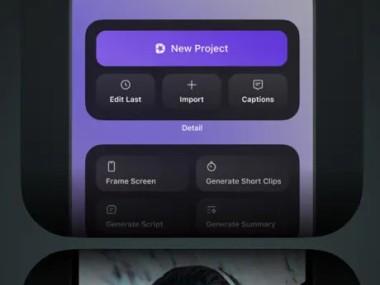 Detail: Editor Video con IA