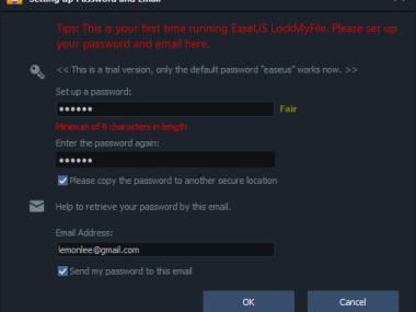 EaseUS LockMyFile