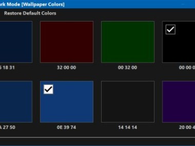 Easy Dark Mode + Wallpaper Creator
