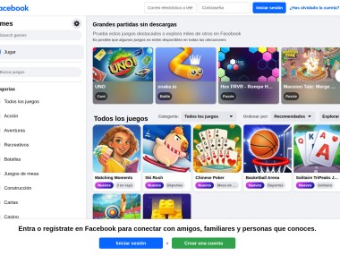 Facebook Gaming (Gameroom)
