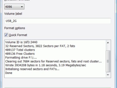 FAT32 Format