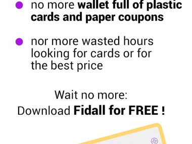 Fidall loyalty cards