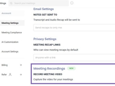 Fireflies: AI meeting notes