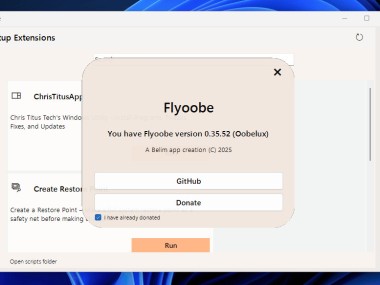 Flyoobe (Flyby11) – Windows 11 for All