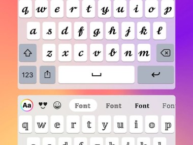 Fonts Keyboard Themes & Emoji