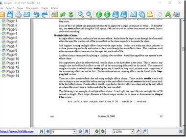 Free PDF Reader from PDFZilla