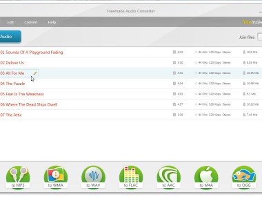 Freemake Free Audio Converter