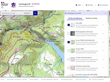 cartes.gouv.fr (Géoportail)