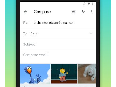 Giphy - Téléchargement et création de GIF