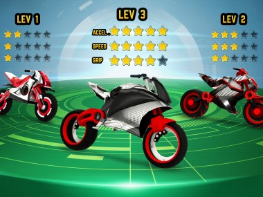 Gravity Rider: Space Bike Race