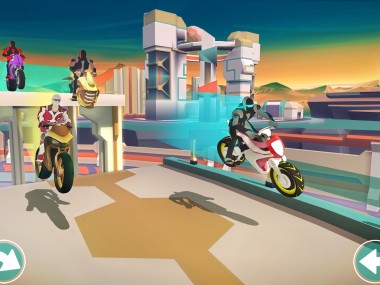 Gravity Rider: Space Bike Race