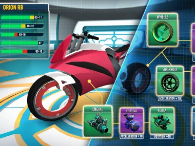 Gravity Rider: Space Bike Race