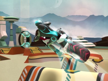 Gravity Rider: Space Bike Race