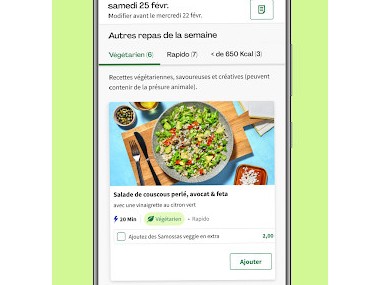 HelloFresh, repas frais & bons