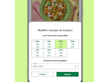 HelloFresh, repas frais & bons