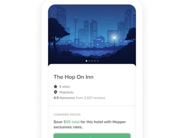 Hopper: voos, hotéis e carros