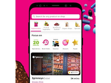 instashop: Groceries & more