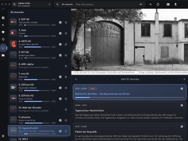IPTVnator - IPTV Player Application
