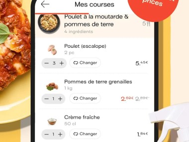 Jow - Recettes et courses