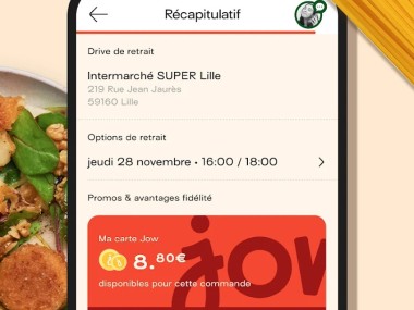 Jow - Recettes et courses