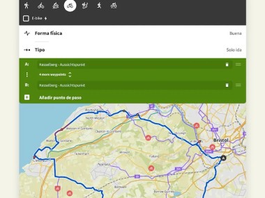 komoot - hike, bike & run