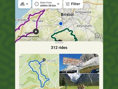 komoot - hike, bike & run