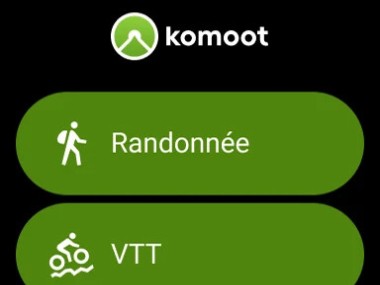 komoot - senderismo y ciclismo