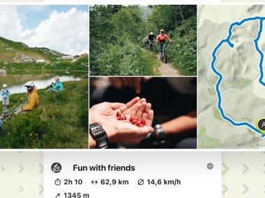 komoot - hike, bike & run