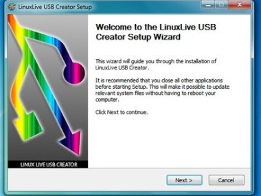 LinuxLive USB Creator