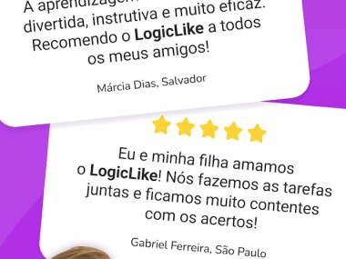 LogicLike Jogos educativos 2-8