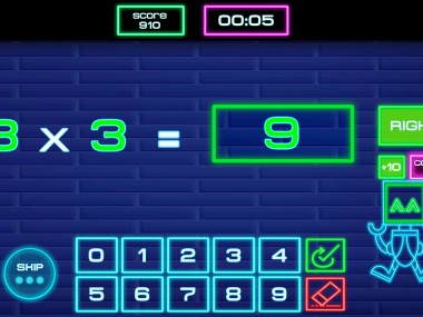 Times tables for kids & MATH-E
