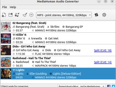 MediaHuman Audio Converter