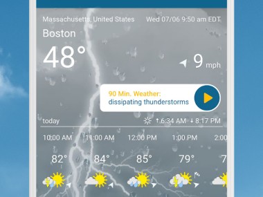 Weather & Radar - Storm radar