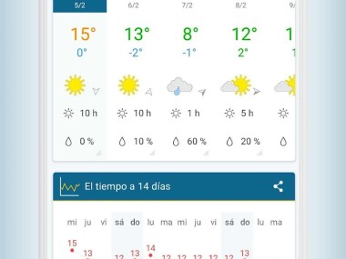 Tiempo & Radar: tu previsión