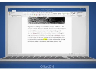 Microsoft Word 2016