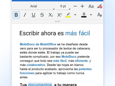 MobiOffice: Word, Sheets, PDF
