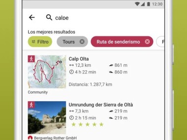 Outdooractive: Senderismo