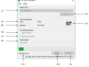 SD Memory Card Formatter