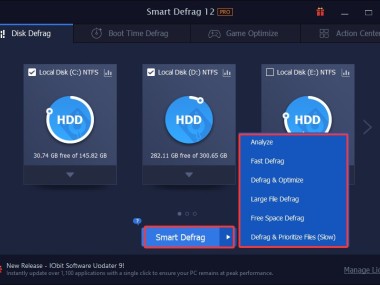 IObit Smart Defrag