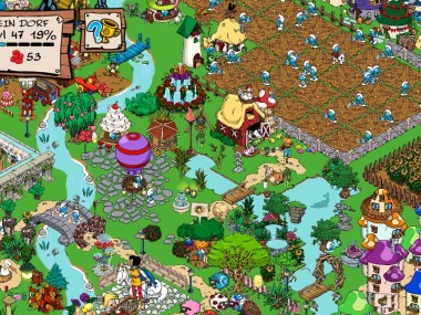 Aldea de los Pitufos (Smurfs' Village)